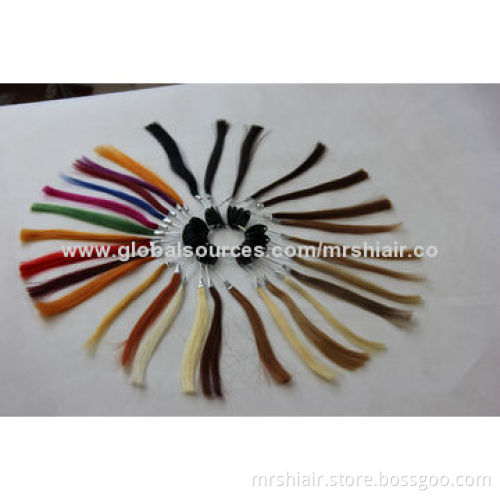 100% Human Hair Color Chart
